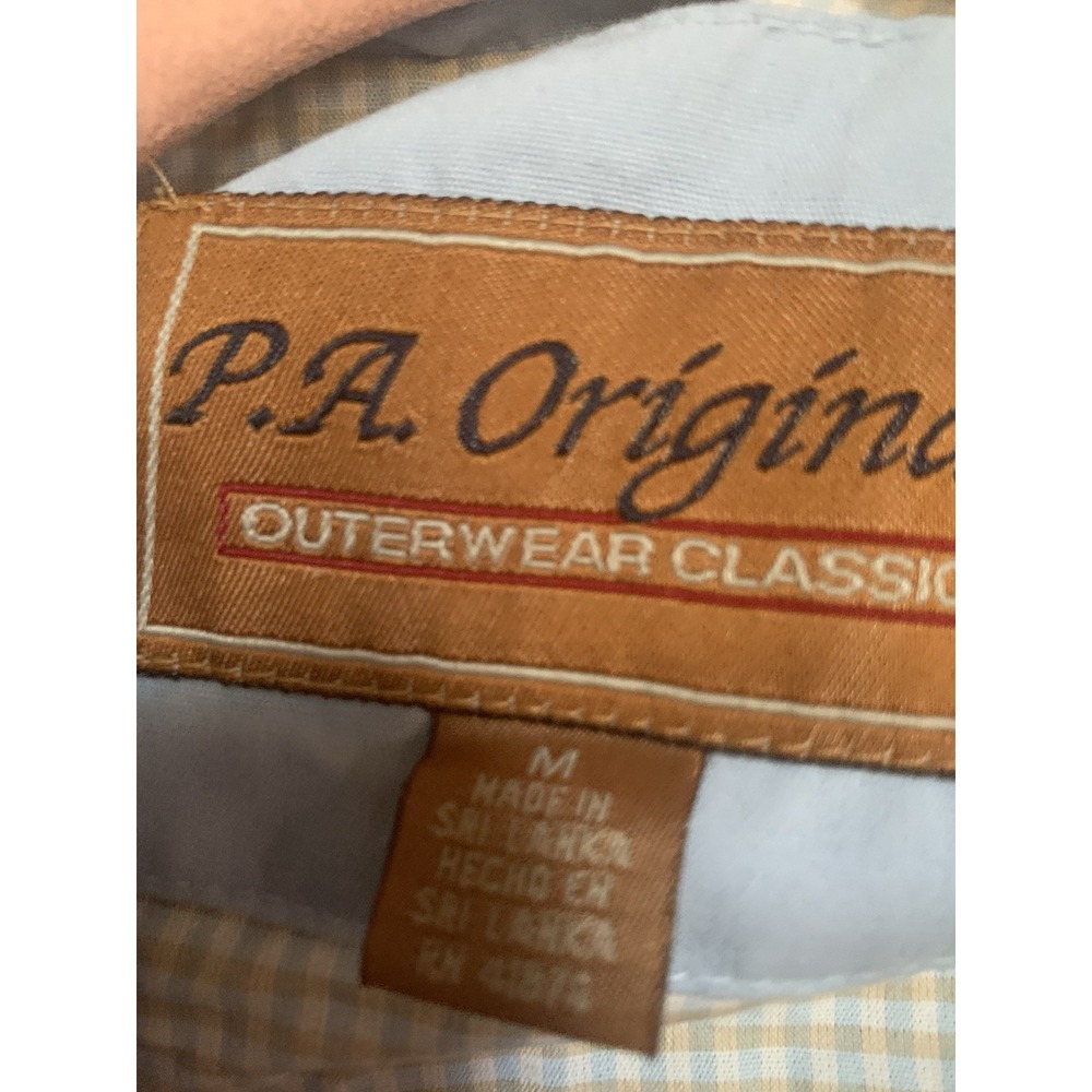PA Originals Outerwear Classics Womens Medium Light Blue Windbreaker Jacket‎ - Picture 4 of 12